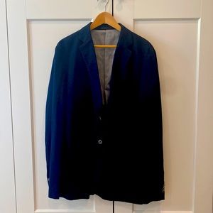 Piattelli Barneys New York Navy Sport Coat Blazer Lightweight